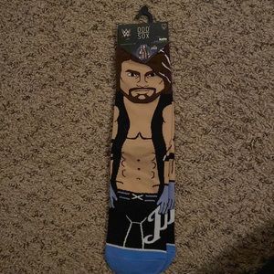 Odd sox AJ Styles WWE socks Sz 6-13